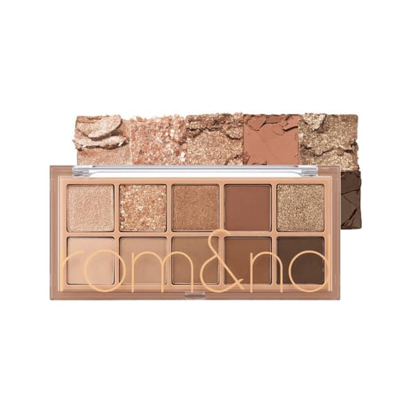 rom&nd Better Than Palette 02 Mahogany Garden 7.5 g - ruskea luomiväripaletti