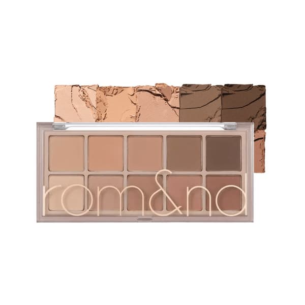 rom&nd Better Than Palette 05 Shade & Shadow Garden 7.5 g - beigen ja ruskean sävyinen luomiväripaletti
