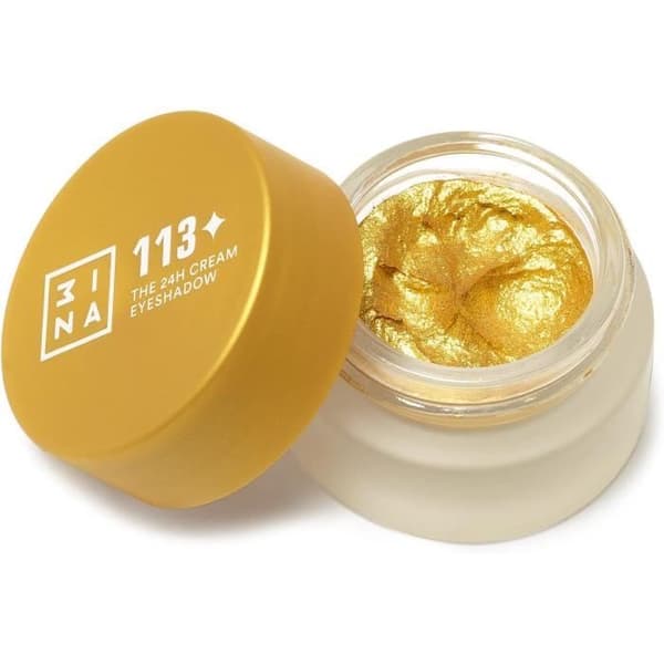 3INA MAKEUP - 24H Krämögonskugga 113 - Or - 24H långvarig krämögonskugga