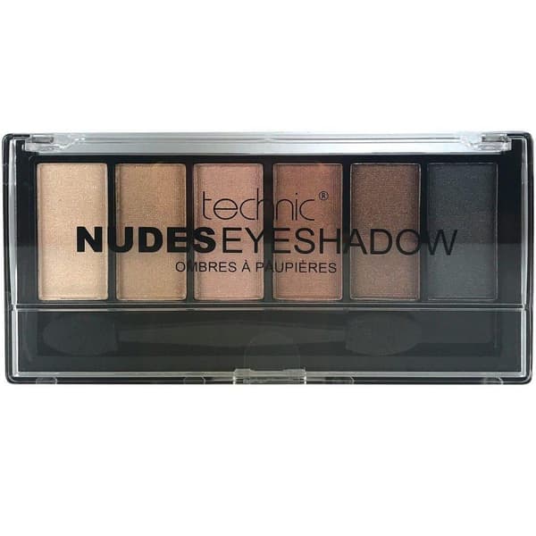 Technic Matte Shimmer Nude Eyeshadow Kit - Nude