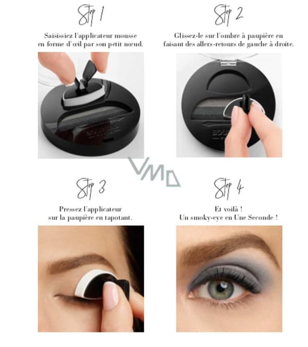 Bourjois Stamp It Smoky Eyeshadow Palette-Black On Track