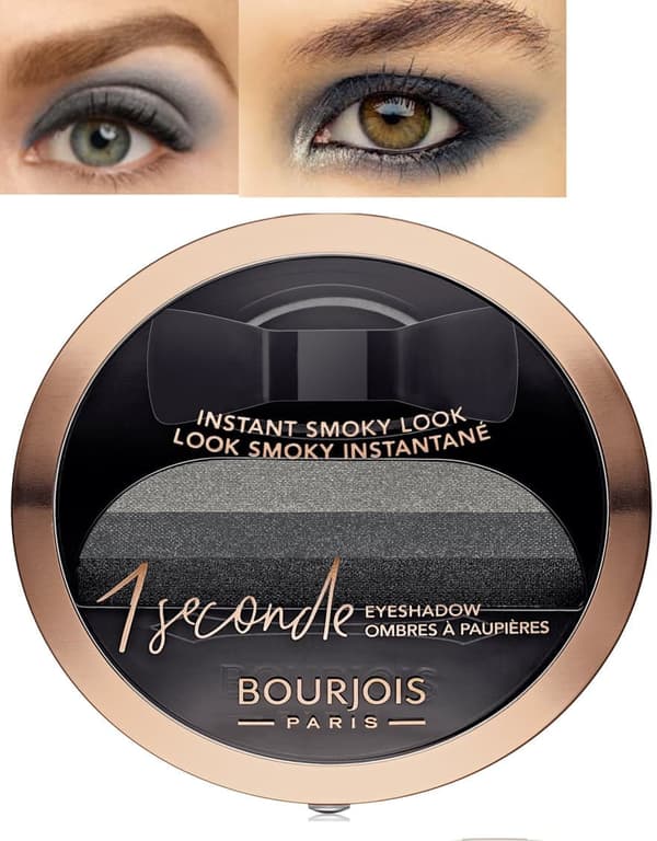 Bourjois Stamp It Smoky Eyeshadow Palette-Black On Track