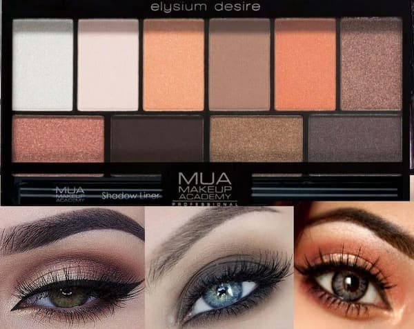 MUA Elysium Autumn & Winter Eyeshadow Palette & Eyeliner Pencil