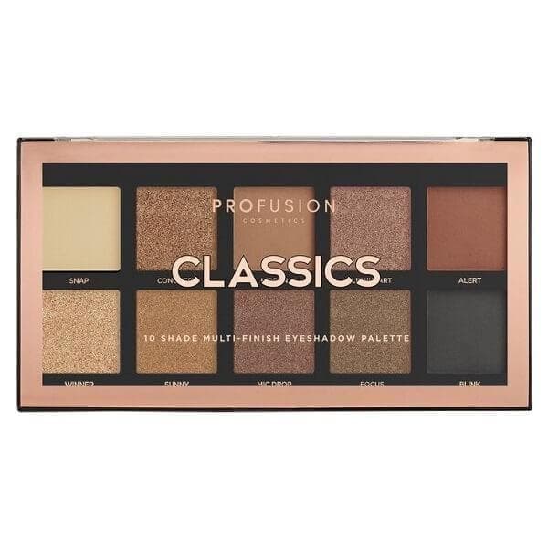 Profusion Classics Multi Finish Eyeshadow Palette