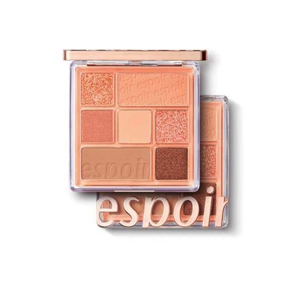 Espoir Real Eye Palette #01 Peach Like 10g - persikafärgad ögonskuggspalett
