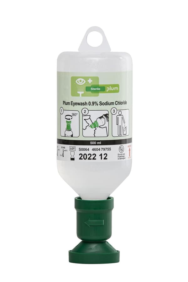 Ögondusch PLUM 0,9% 500ml