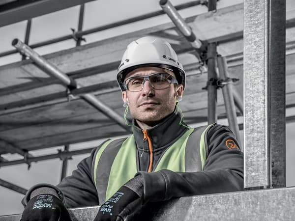Skyddsglasögon UVEX 9194.171 I-Works kla