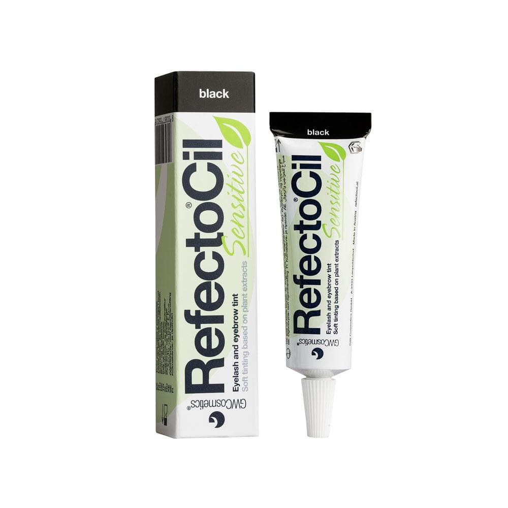 REFECTOCIL_Sensitive Eyelash And Eyebrow Tint henna do brwi i rzęs Black 15ml