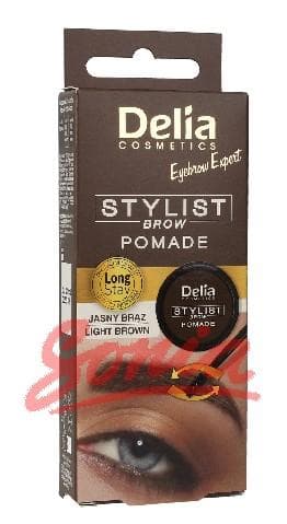 Delia Kosmetik Øjenbryn Expert pomade til Lysebrun øjenbryn 1pc