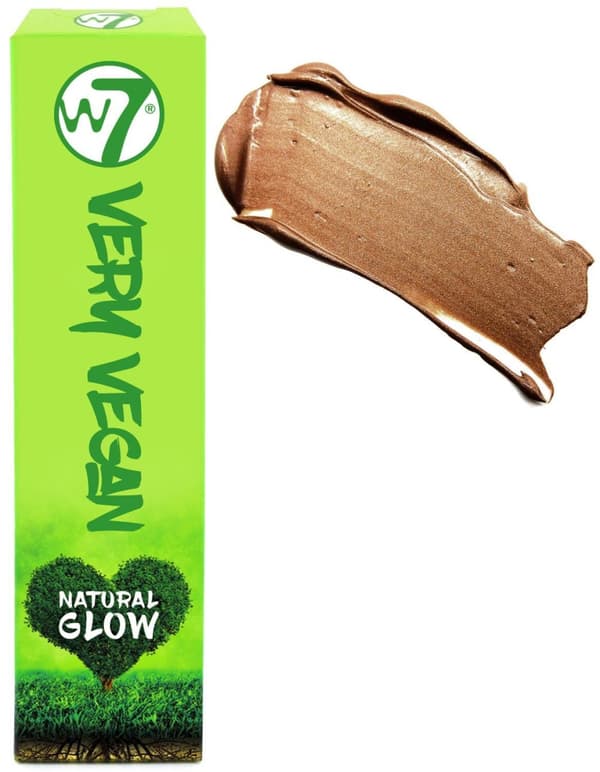 W7 Very Vegan Natural Glow Liquid Highlighter-Bare Bronze