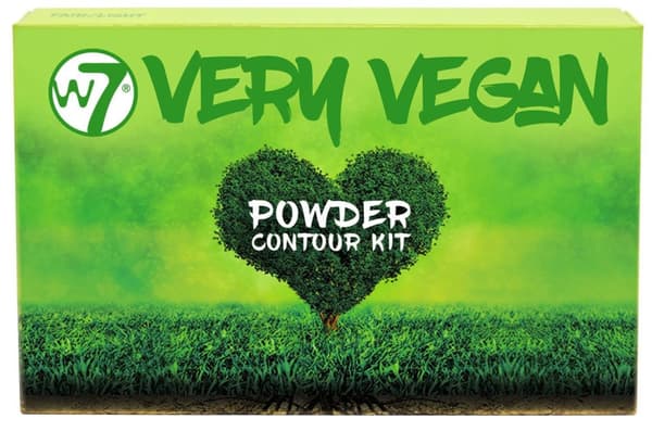 W7 Very Vegan Powder Contour Kit-Medium Tan