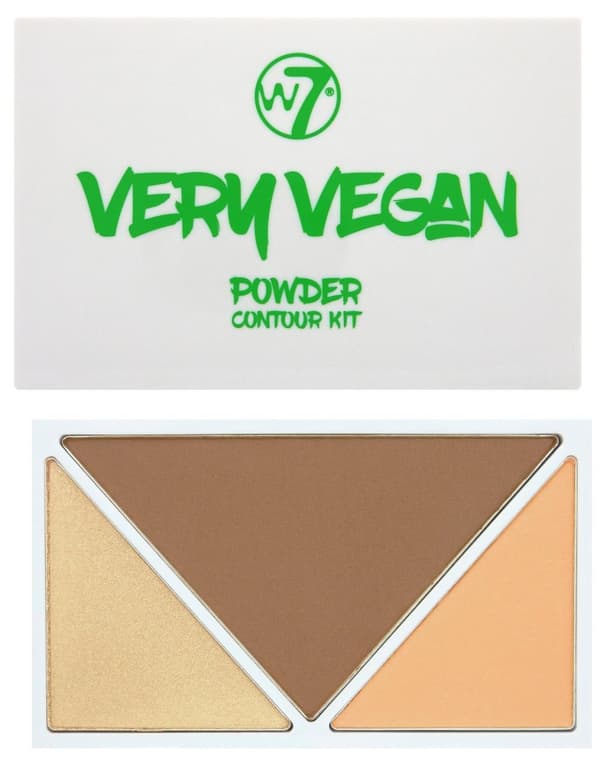 W7 Very Vegan Powder Contour Kit-Medium Tan