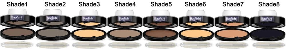Baolishi The 3 seconds Quick Fix Make-up Printing Eye Brows-Shade1 Medium Brown
