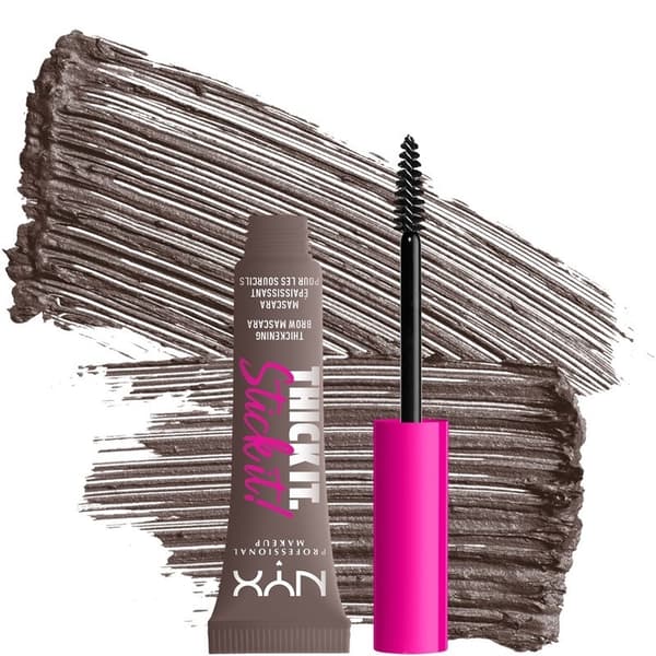 NYX PROF. MAKEUP  Thick it. Stick it! Brow Mascara - Cool Ash Brown