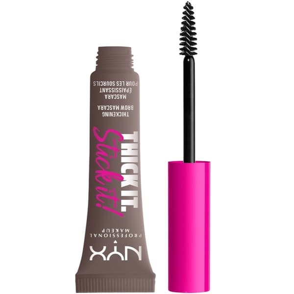 NYX PROF. MAKEUP  Thick it. Stick it! Brow Mascara - Cool Ash Brown