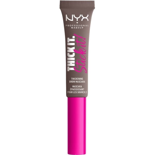 NYX PROF. MAKEUP  Thick it. Stick it! Brow Mascara - Cool Ash Brown