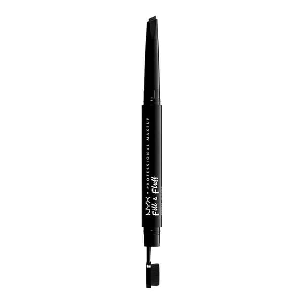 NYX PROF. MAKEUP Fill &amp; Fluff Øyenbrynspomadeblyant - Svart