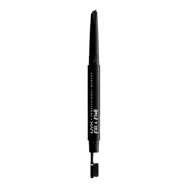 NYX PROF. MAKEUP Fill &amp; Fluff Øyenbrynspomadeblyant - Svart