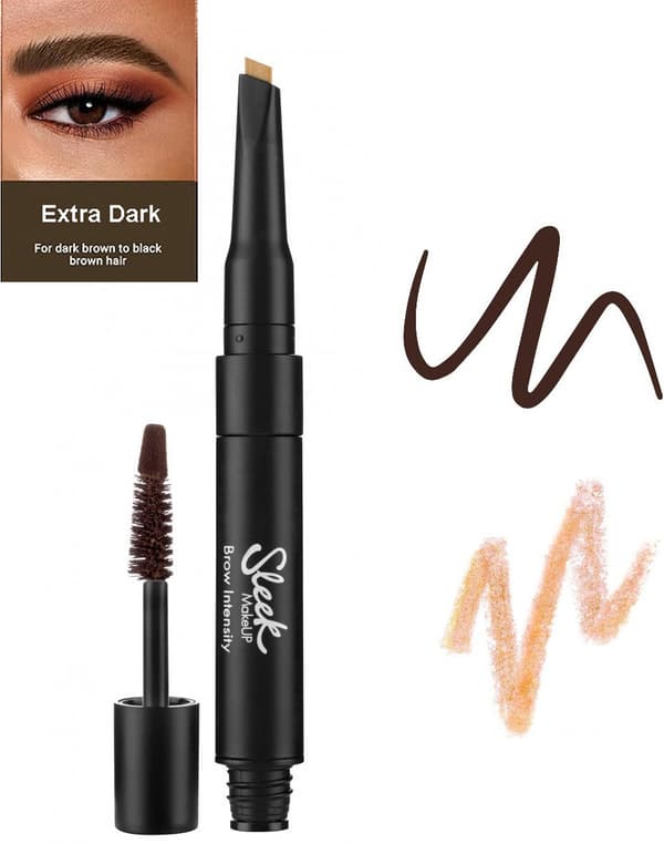 Sleek Brow Intensity Brow Gel and Highlighter - 218 Extra Dark