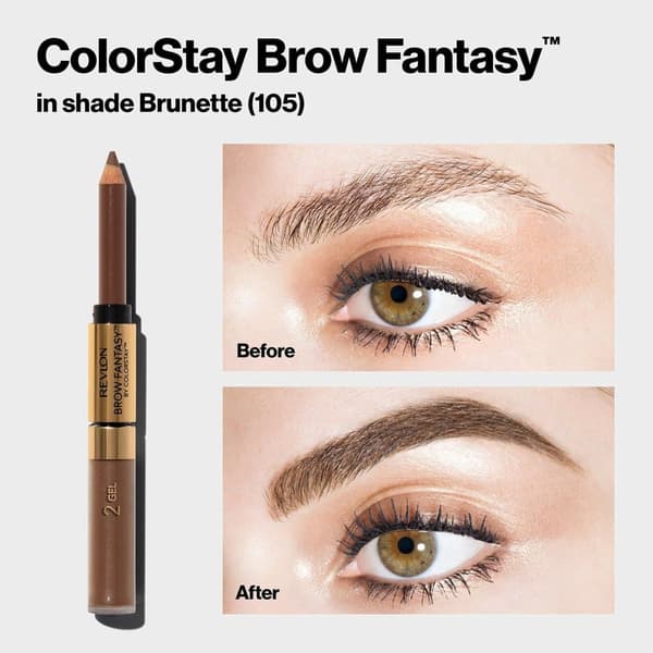 Revlon Brow Fantasy Duo Gel + Pencil - Brunette