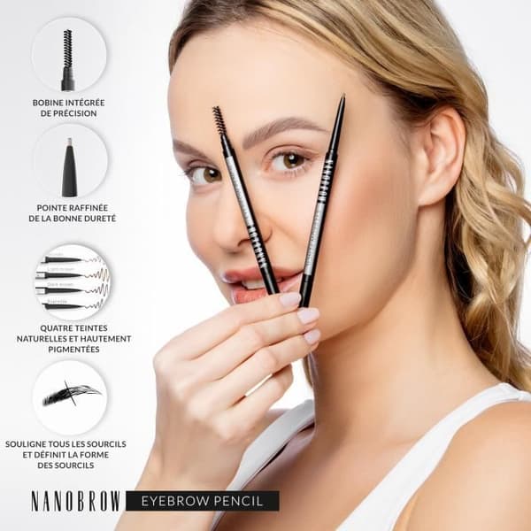 Nanobrow Eyebrow Pencil Blonde - Perfekt accentuerade, fyllda och definierade ögonbryn
