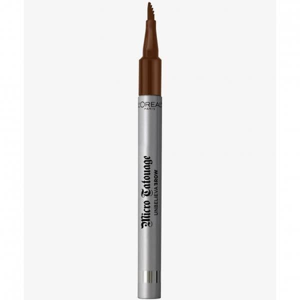 Feutre till ögonbryn - L'OREAL PARIS - N°107 Kalla Brunetter - Mikro-Pigmentering - Hållbarhet 48h - Naturlig Finish