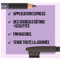 Miniatyrbild 4 av 4: Maybelline New York Express Brow Precise Eyebrow Pencil N°03 Soft Brown
