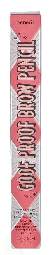Benefit Goof Proof Brow Shaping Pencil 0.34 gr #03 Warm Light Brown  - 12 Hour Wear - Waterproof