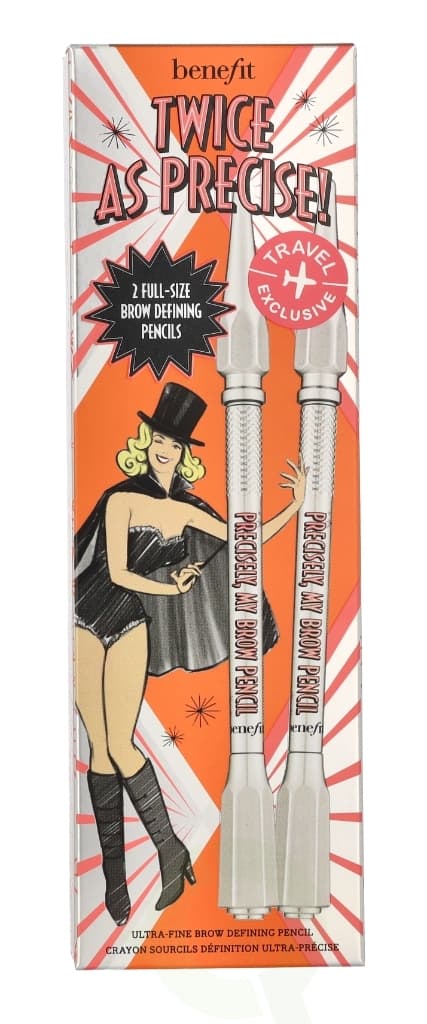 Benefit Twice As Precise! My Brow Duo 0.2 gr 2x Precisely My Brow Pencil 0,08gr/#3 Warm Light Brown