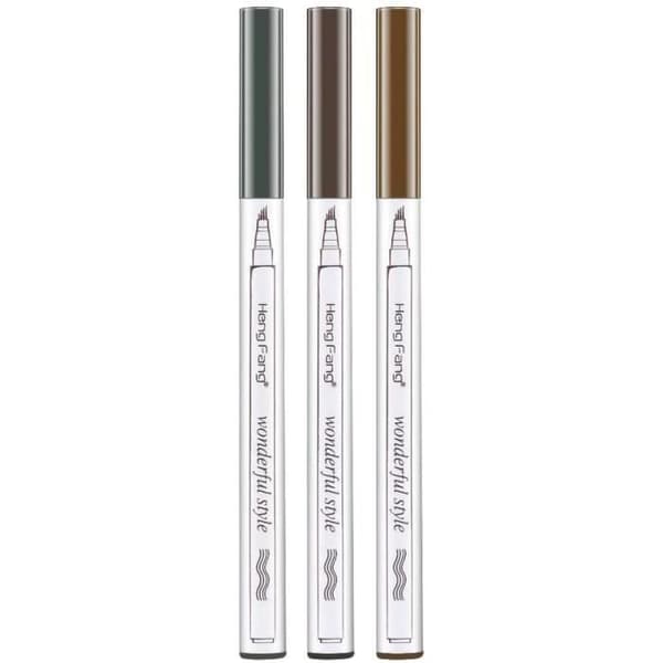Ögonbrynspenna, automatisk roterande ögonbrynspenna Makeup Penna, Vattentät ögonbrynspenna Ögonbrynspenna för makeup