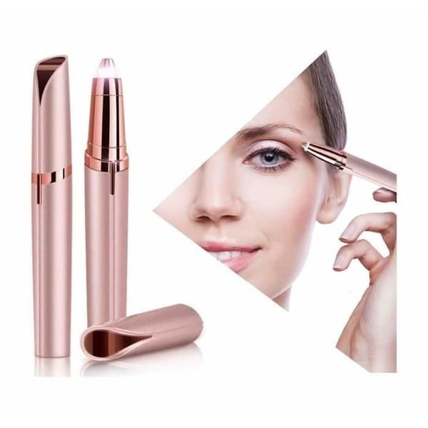 Flawless Brows 18K guldpläterad elektrisk ögonbrynshyvel - MAVURA