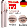 Miniatyrbild 2 av 4: Flawless Brows 18K guldpläterad elektrisk ögonbrynshyvel - MAVURA