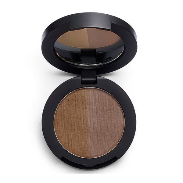 Makeup Revolution - Duo Brow Powder - Ebenholts