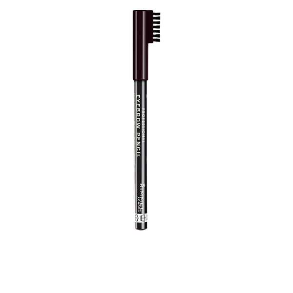 RIMMEL LONDON PROFESSIONAL EYEBROW PENCIL #004 -black brown