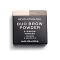 Miniatyrbild 4 av 4: Makeup Revolution - Duo Brow Powder - Medium Brown Bi-Color