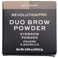 Miniatyrbild 3 av 3: Makeup Revolution - Duo Brow Powder - Ash Brown Bi-color