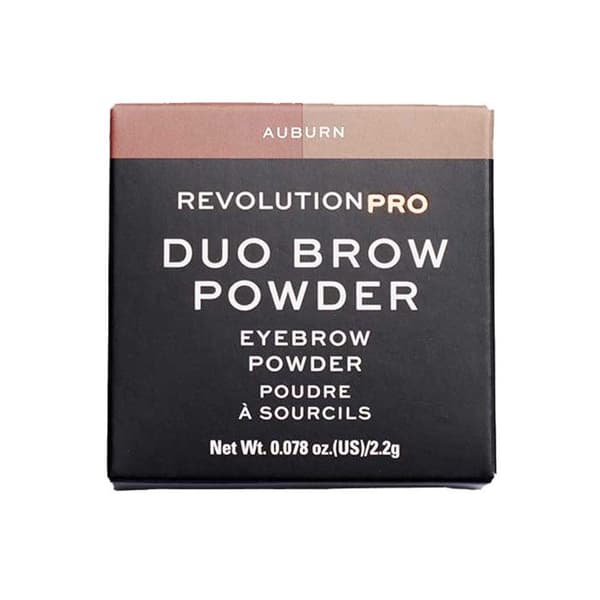 Makeup Revolution - Duo Brow Powder - Auburn