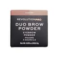 Miniatyrbild 4 av 4: Makeup Revolution - Duo Brow Powder - Auburn