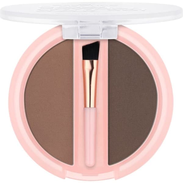 Essence - Puder för ögonbryn Brow Powder Duo Set - 02 Medium