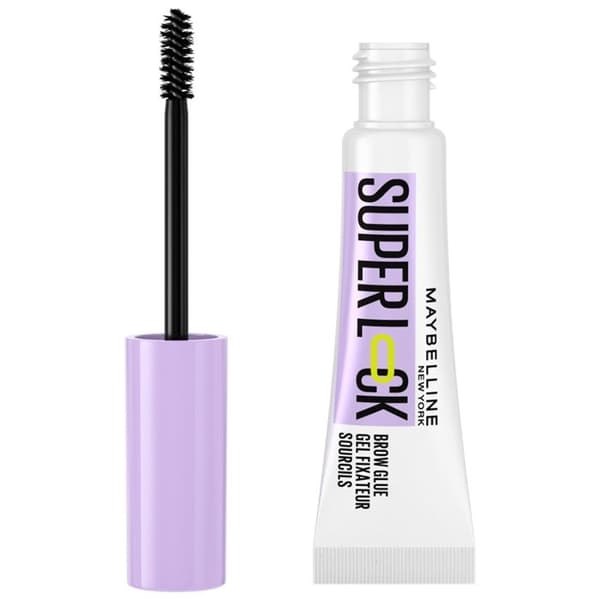 Gel för ögonbryn - Maybelline New York - Superlock Brow Glue - Transparent - 8g - Hållbarhet 24h