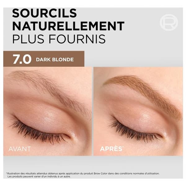 L'Oréal Paris Brow Color 1.0 Svart