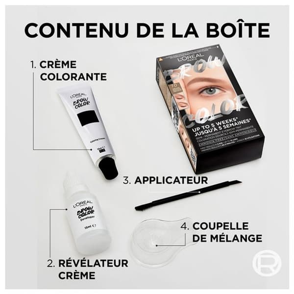L'Oréal Paris Brow Color 1.0 Svart