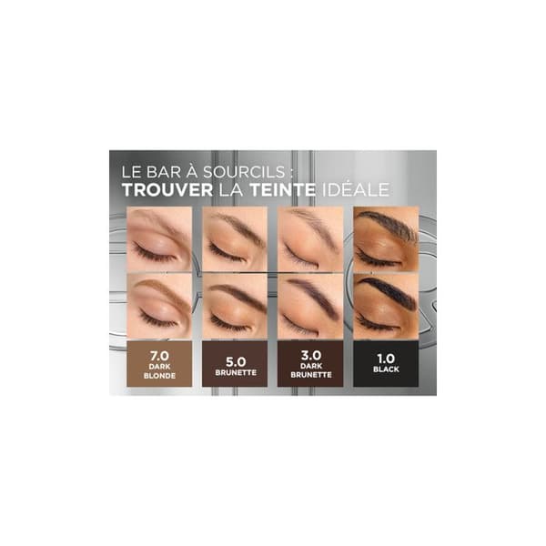 L'Oréal Paris Brow Color 1.0 Svart