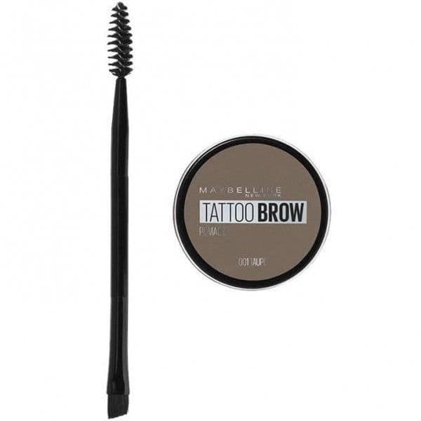 Ögonbrynspenna - Maybelline New York - Tattoo Brow - Långvarig Vattentålig Pomad - Nyans 01 Taupe