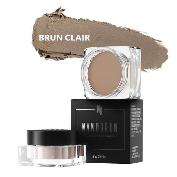Nanobrow Eyebrow Pomade Light Brown - Vattentät Ögonbrynspomada