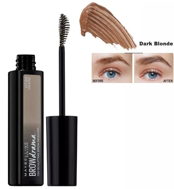 Maybelline Brow Drama 12hr Sculpting Gel Mascara-Dark Blonde