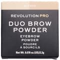 Miniatyrbild 4 av 4: Makeup Revolution - Duo Brow Powder - Blond