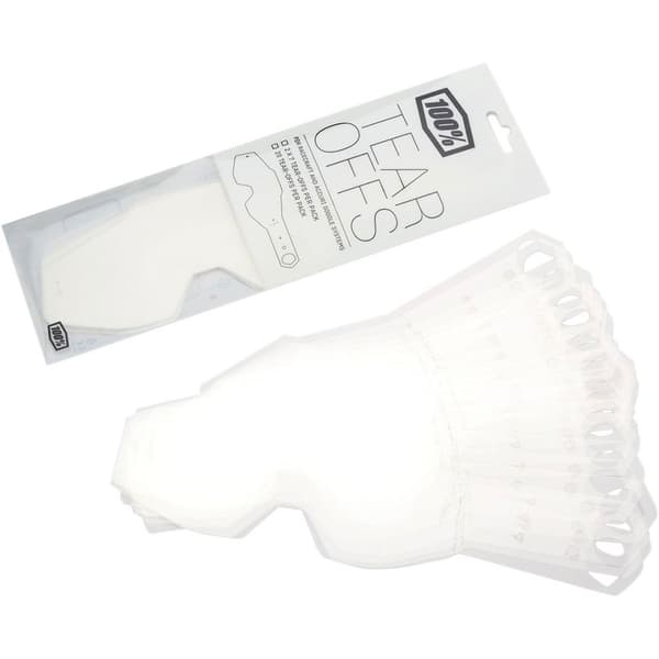100percent Riv Af Racecraft/accuri/strata Standard 50 Enheder Transparent