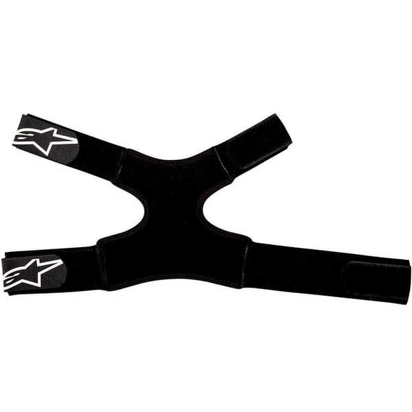 Alpinestars Hihna Dual Kit For Fluid Knee Braces Musta XL-2XL