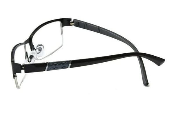 Half Frame Business Myopi Glasögon Unisex Mode Blå Ljus Blockerande Glasögon